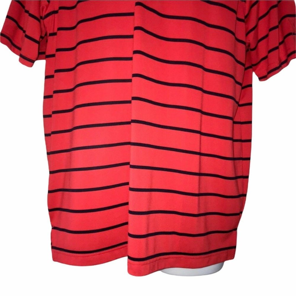 PGA Tour Airflux Red Athletic Golf Polo Shirt L - Picture 3 of 8